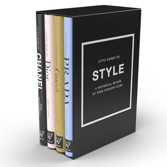 4pcs Hard Cover Book Set Little Guides to Style Luxury Book Set - Picture 4 of 5